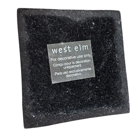 elephant WEST ELM figure black mid-century abstract 3x6.5 Ferdinand Parpan - Picture 4 of 13